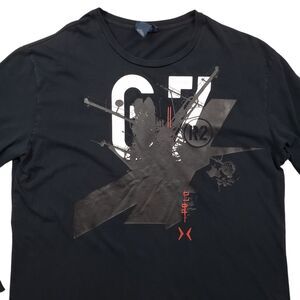 Polo Ralph Lauren G7 R2 Long Sleeve Shirt Men Large Black Y2K Vintage Graphic